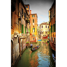 Фотообои - Красочный канал в Венеции