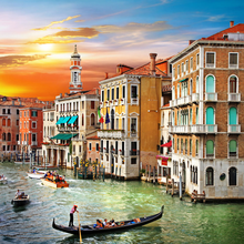 Фотообои с Венецианским закатом