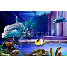 Фотообои 3Д - Подводный мир
