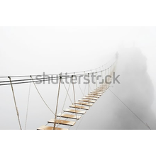 Фотообои с подвесным мостом
