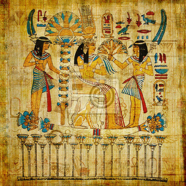 Фотообои - Древние египтяне (рисунок) артикул 10000698